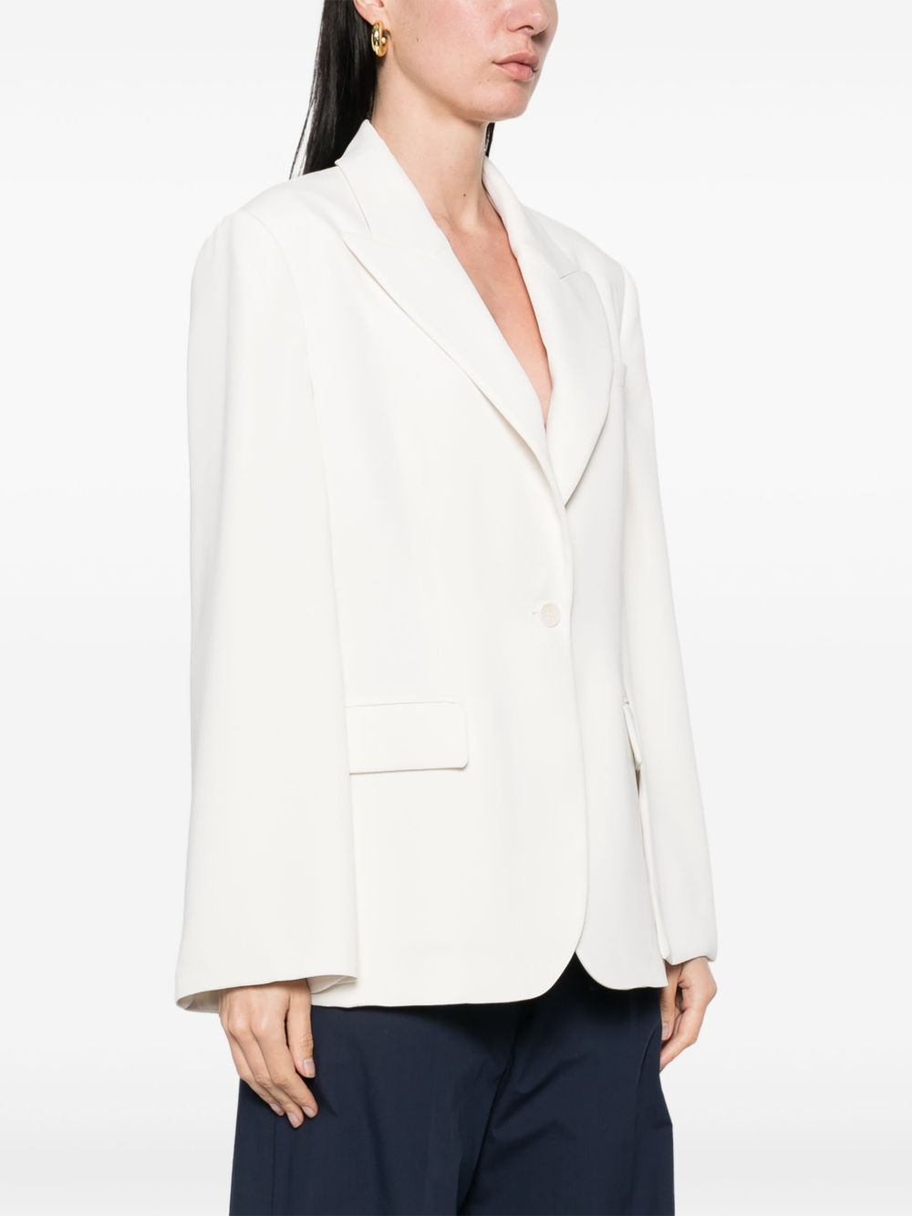 Parosh Simple Boutonnage Blazer Parosh