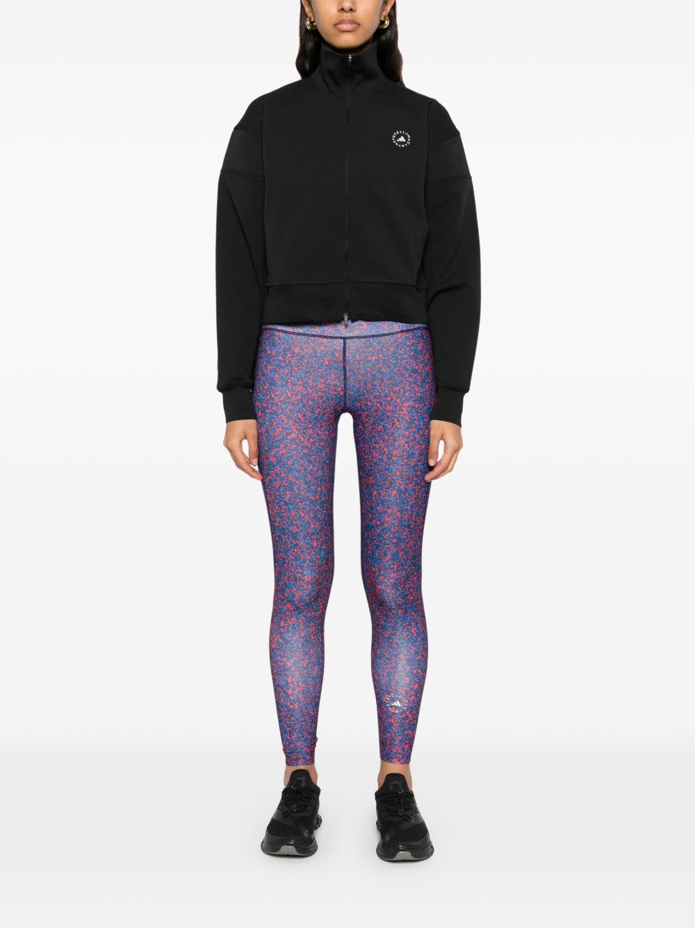 Adidas By Stella McCartney logo knitted track jacket Adidas By Stella McCartney