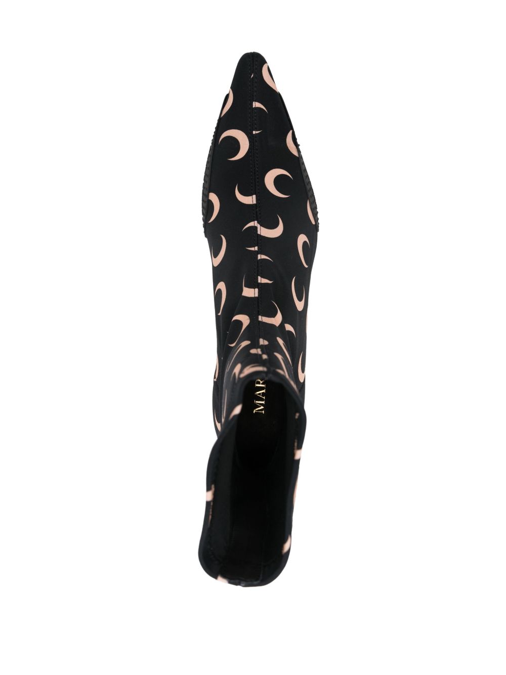 Marine Serre 60mm moon-printed jersey boots Marine Serre