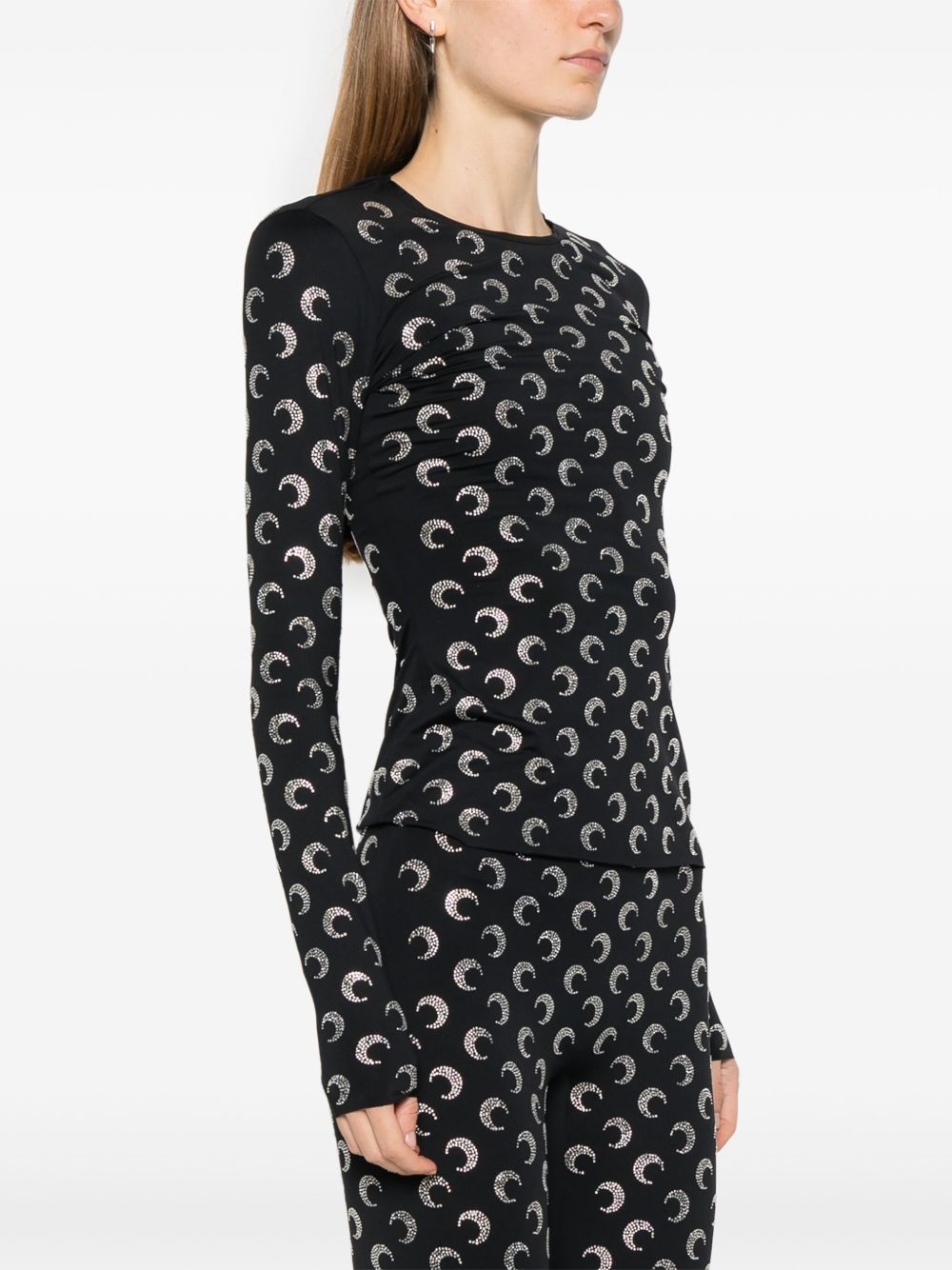 MARINE SERRE Top Black