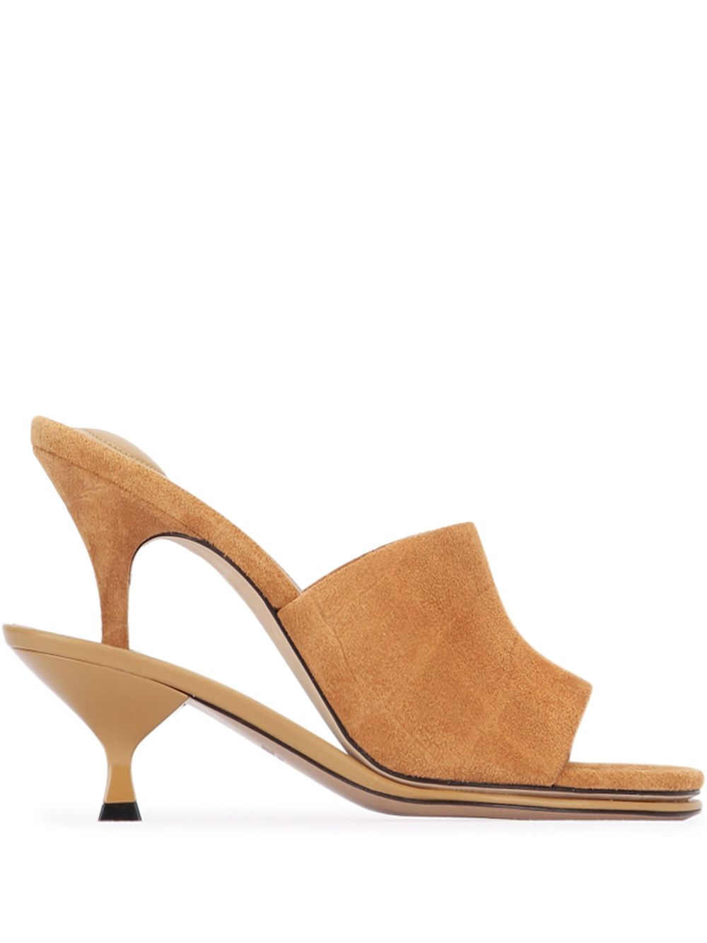 Jacquemus The Doubles 100mm Mules JACQUEMUS