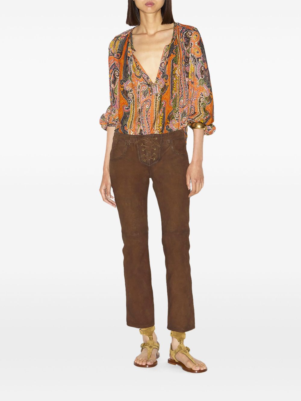 Isabel Marant Trousers Brown Isabel Marant
