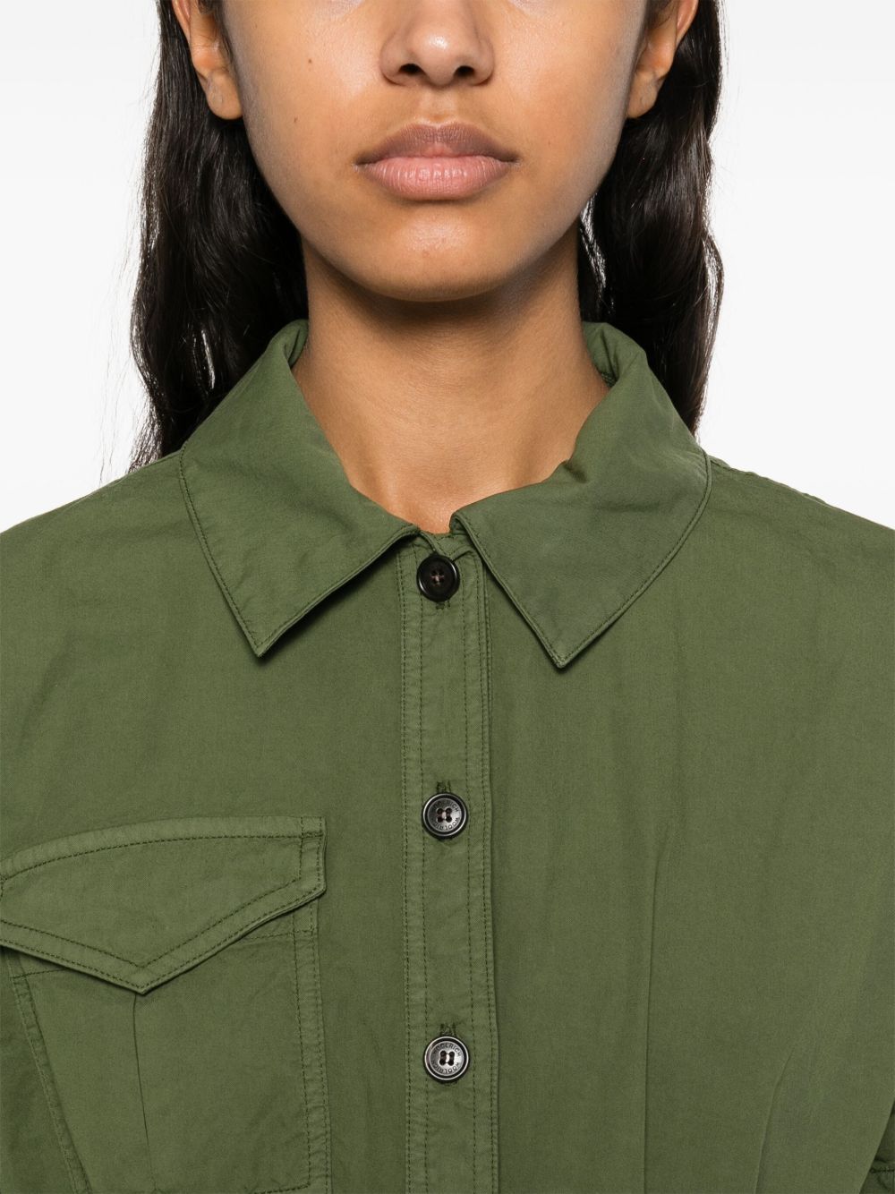 Woolrich belted waist shirt dress Woolrich