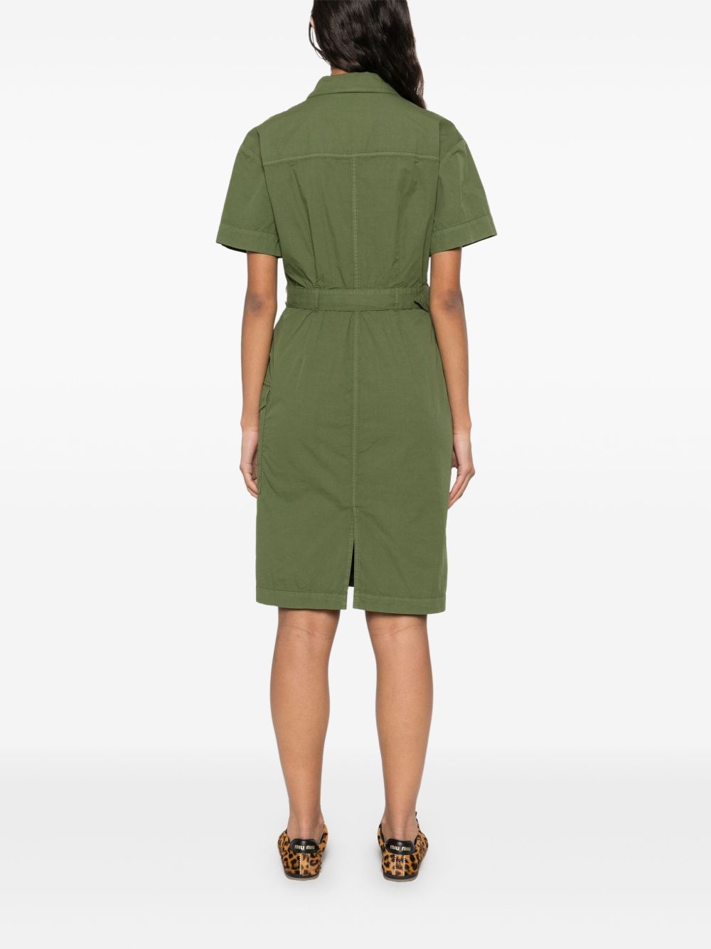 Woolrich belted waist shirt dress Woolrich