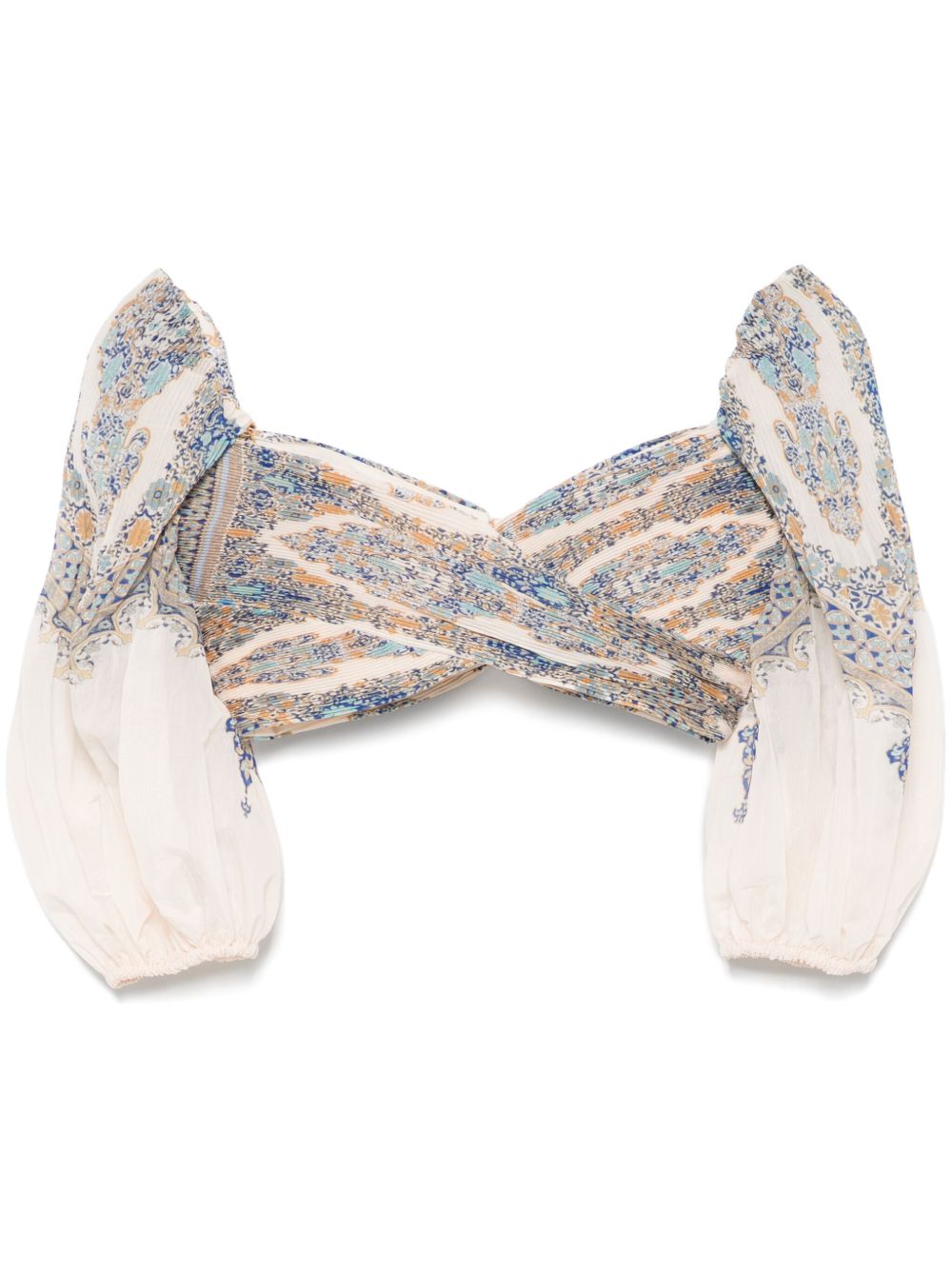 Zimmermann Zimmerman pleated design top Zimmermann