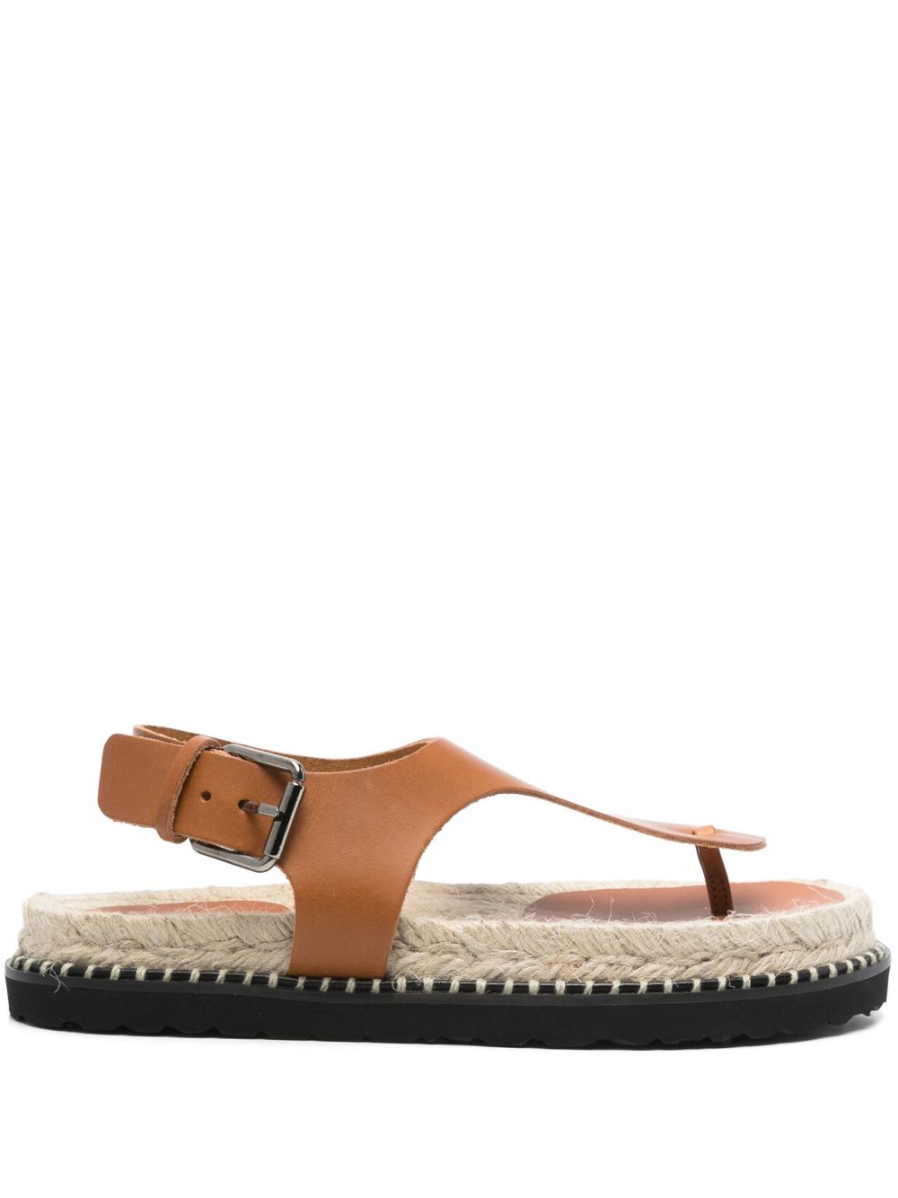 Castañer Castaner Sandals Leather Brown Castañer