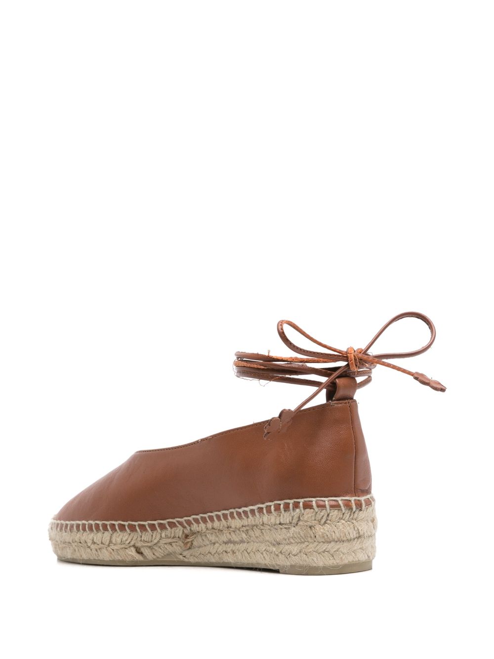 Castañer Castaner Flat shoes Leather Brown Castañer