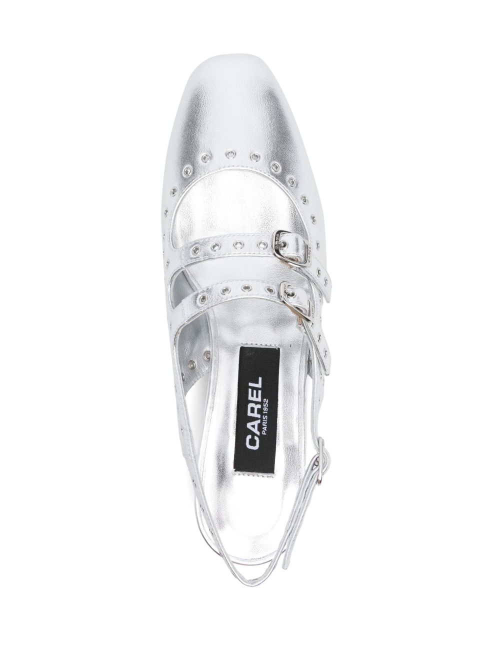 CAREL PARIS Flat shoes Silver Carel Paris