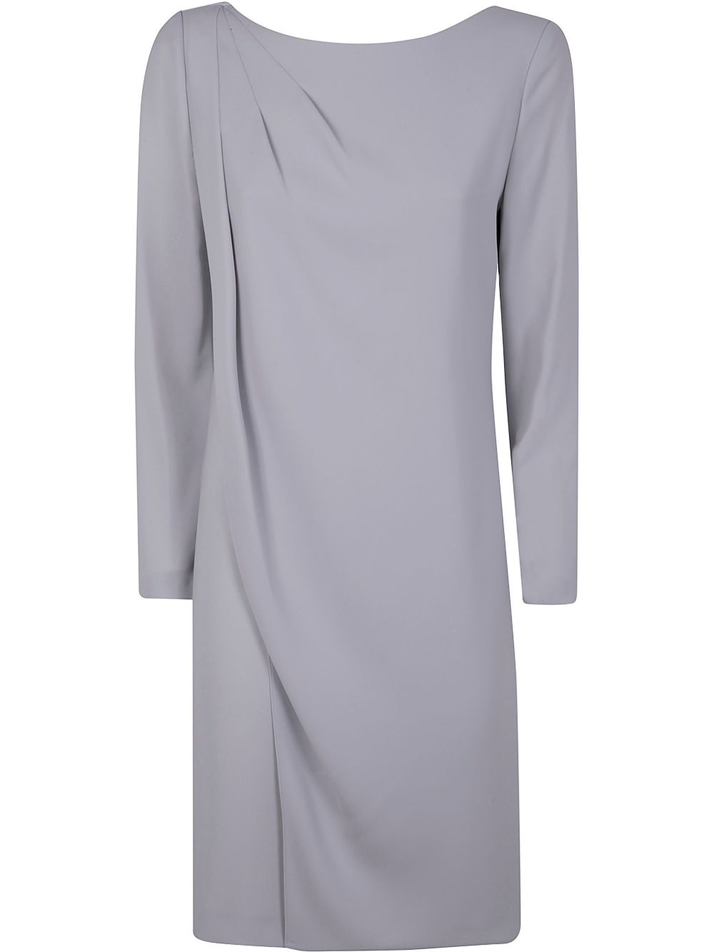 Emporio Armani panel-detail cady-texture mini dress Emporio Armani