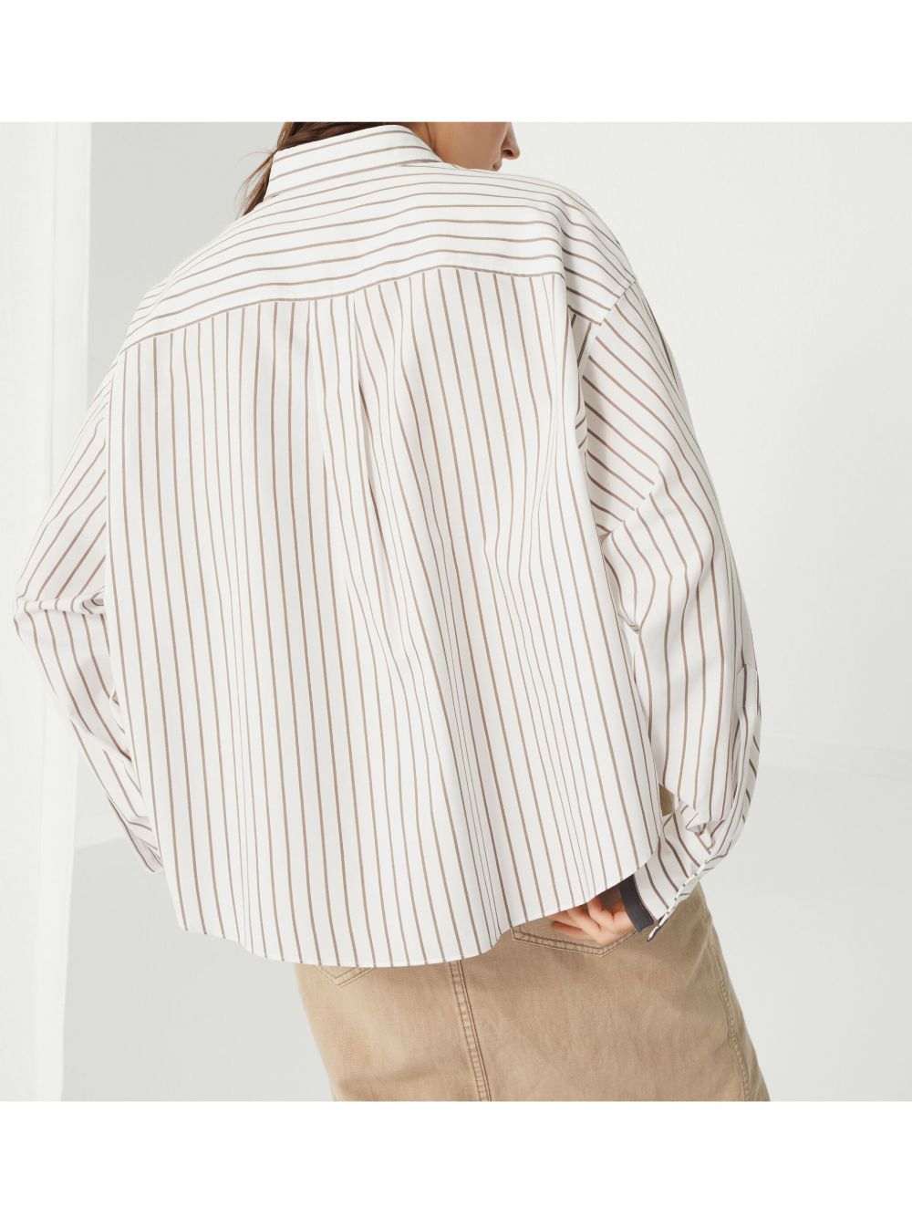 Brunello Cucinelli Shirts White Brunello Cucinelli