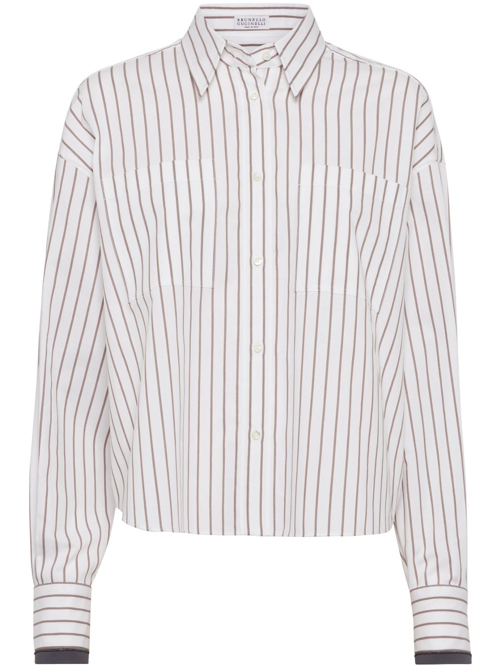 Brunello Cucinelli Shirts White Brunello Cucinelli