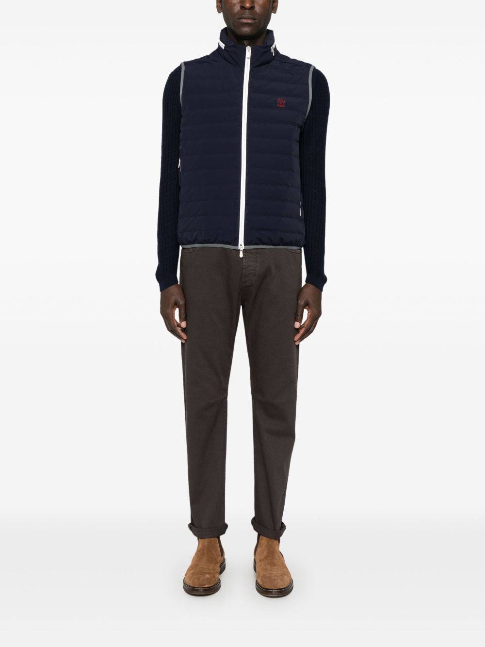 Brunello Cucinelli Jackets Blue Brunello Cucinelli