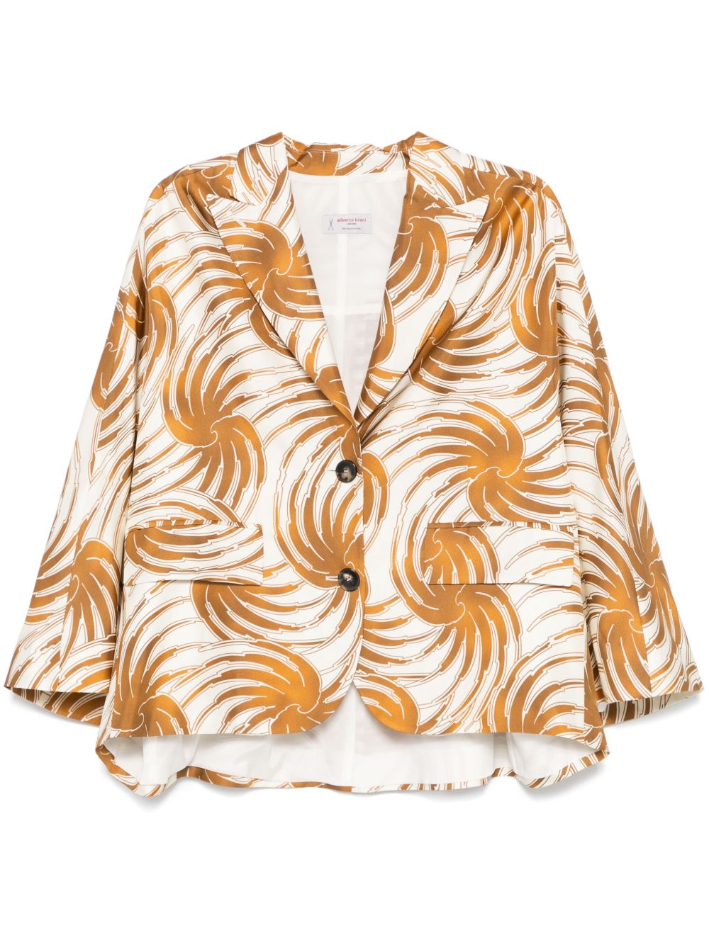 Alberto Biani graphic-print blazer Alberto Biani