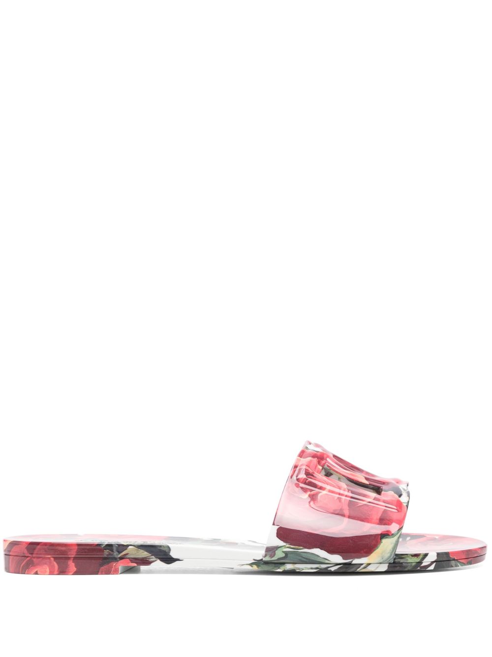 Dolce & Gabbana floral-print slides Dolce & Gabbana