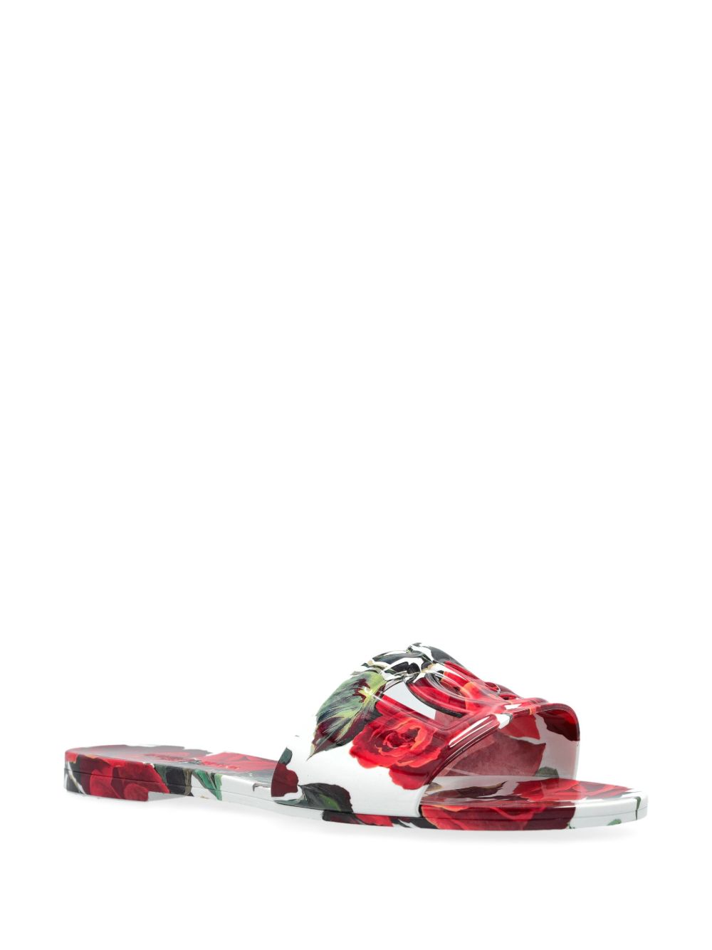 Dolce & Gabbana floral-print slides Dolce & Gabbana