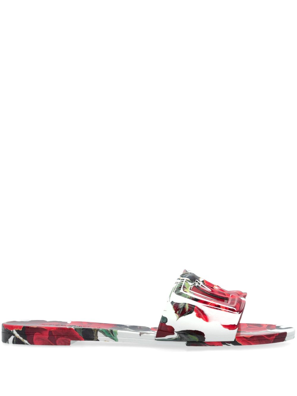 Dolce & Gabbana floral-print slides Dolce & Gabbana
