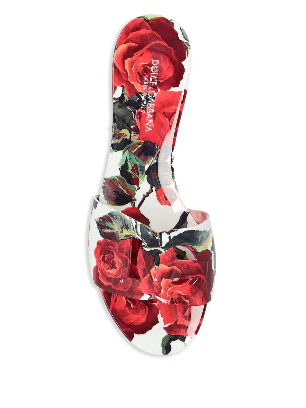 Dolce & Gabbana floral-print slides Dolce & Gabbana