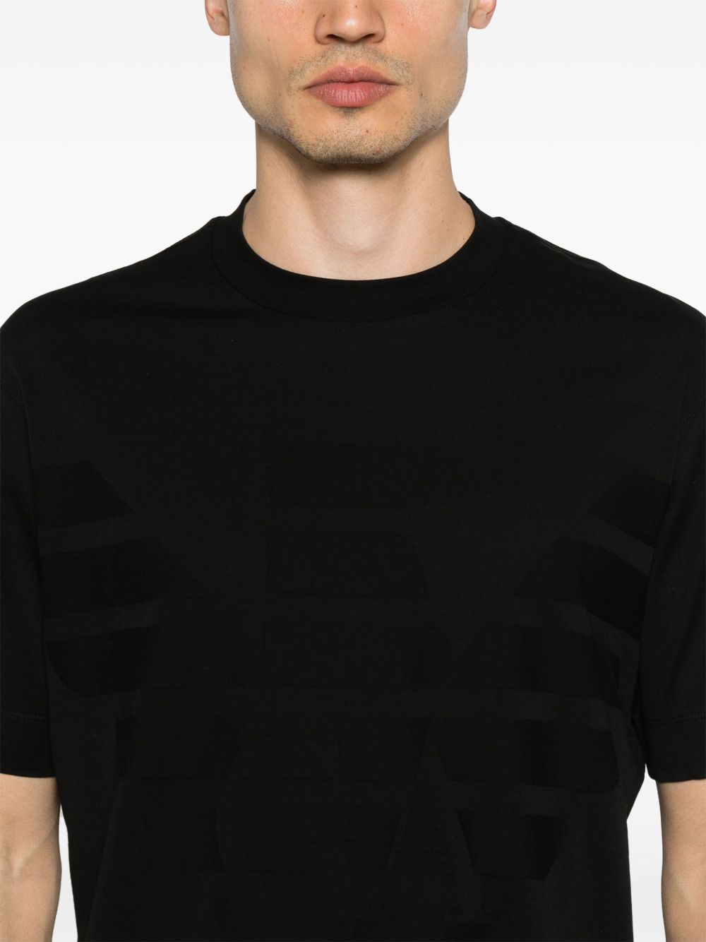 Emporio Armani logo-print cotton T-shirt Emporio Armani