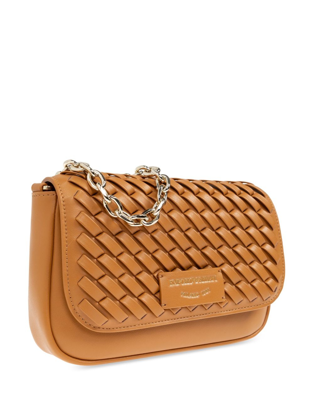 EMPORIO ARMANI EXCLUSIVE Emporio Armani logo-patch bag EMPORIO ARMANI EXCLUSIVE