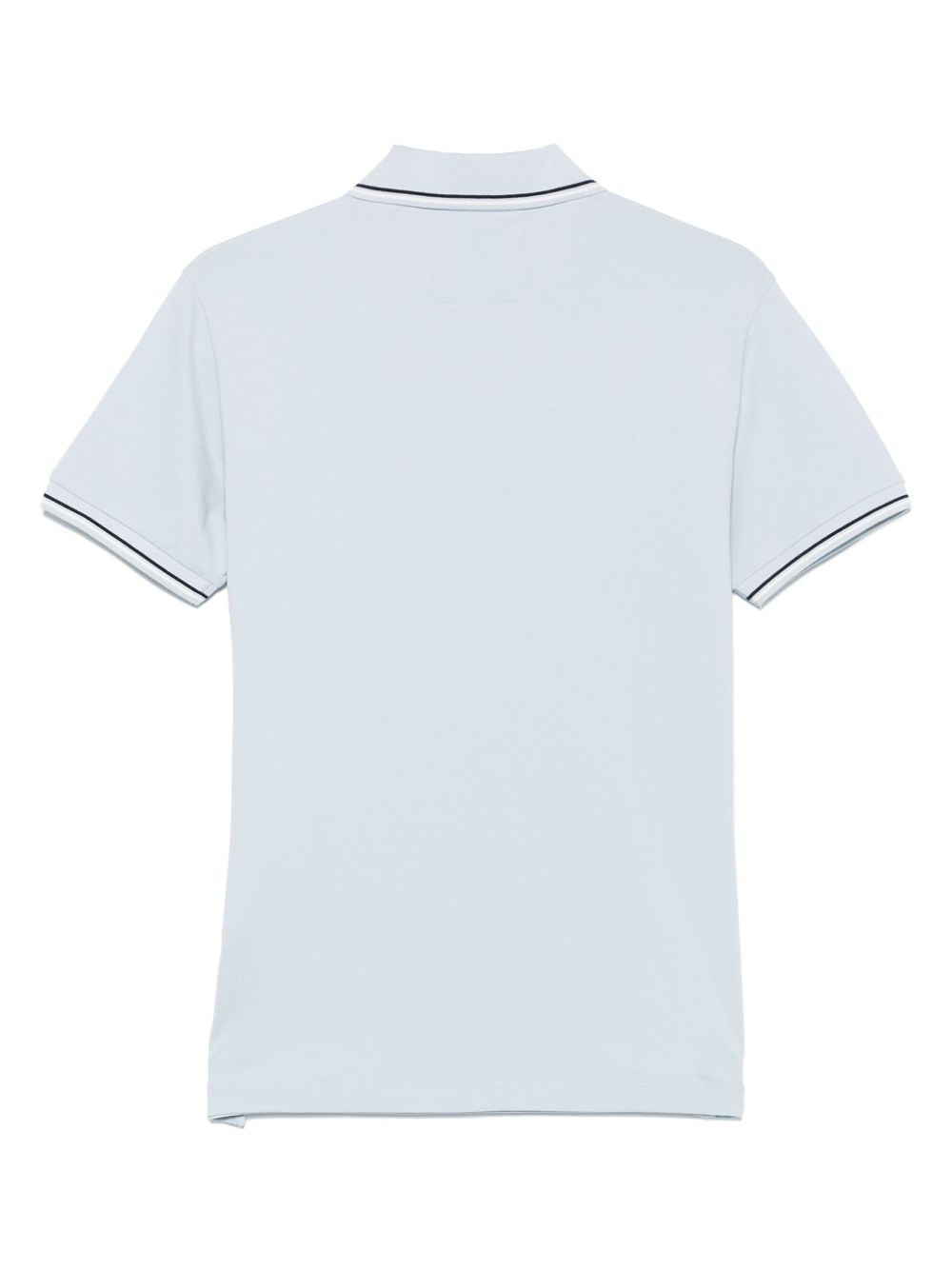 Emporio Armani logo print cotton polo Emporio Armani