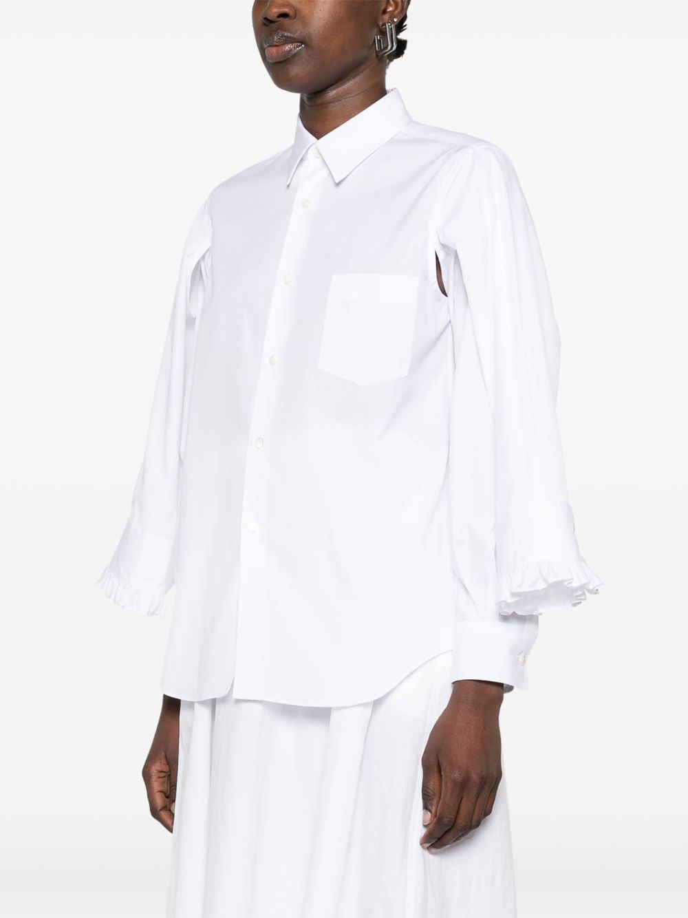 Comme Comme Shirts White Comme Comme