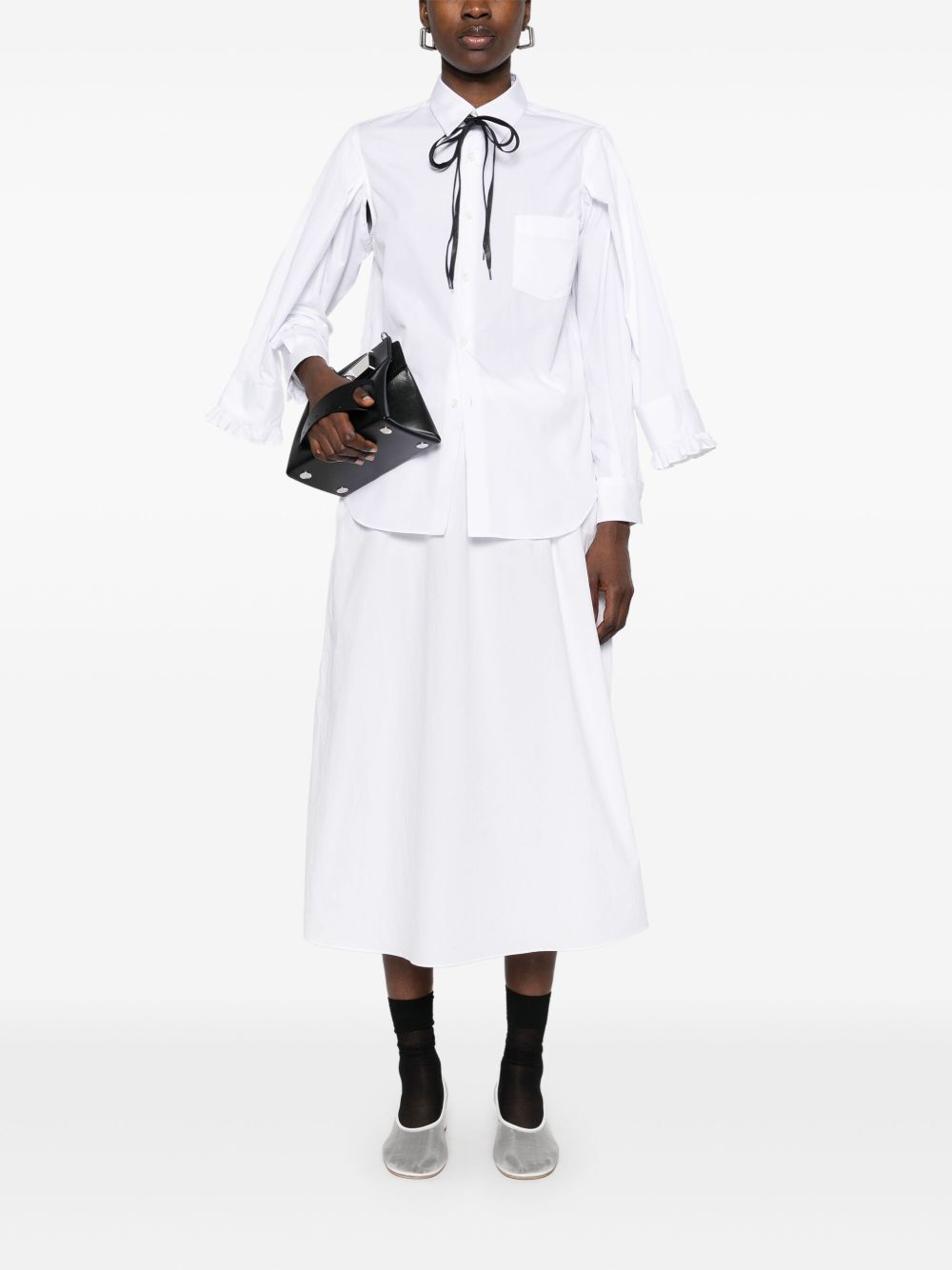 Comme Comme Shirts White Comme Comme