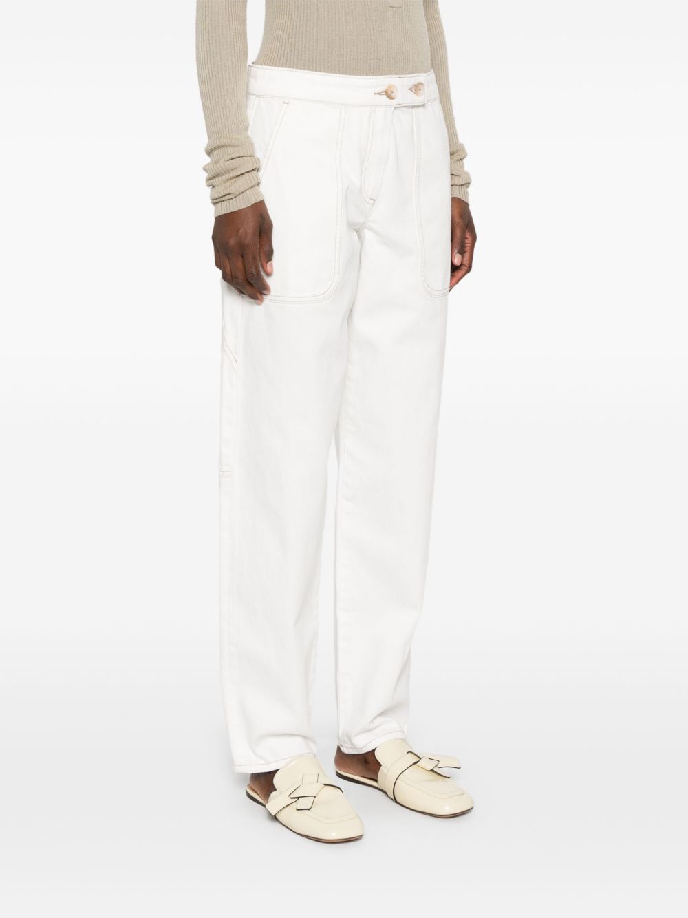 Emporio Armani straight-leg pants Emporio Armani