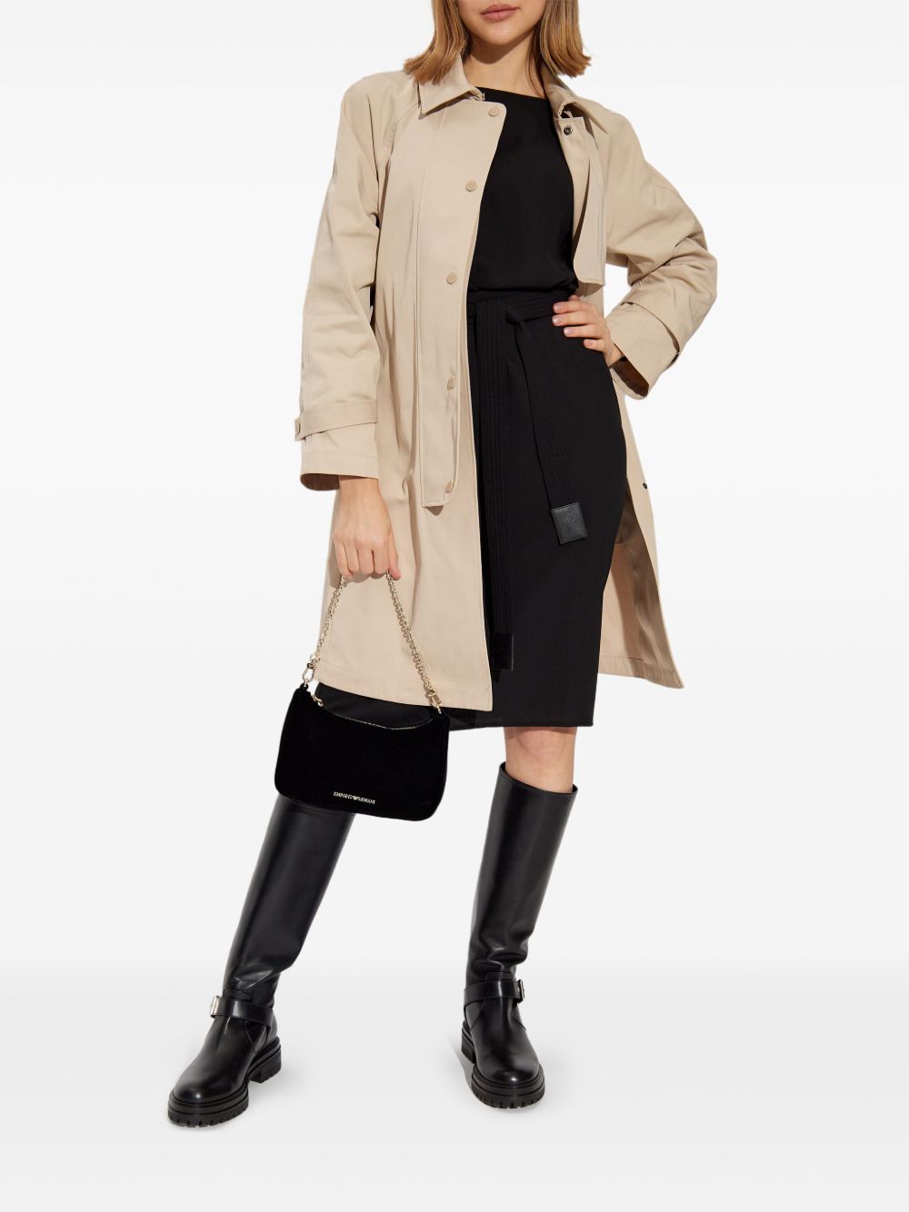 Emporio Armani waterproof trench coat Emporio Armani