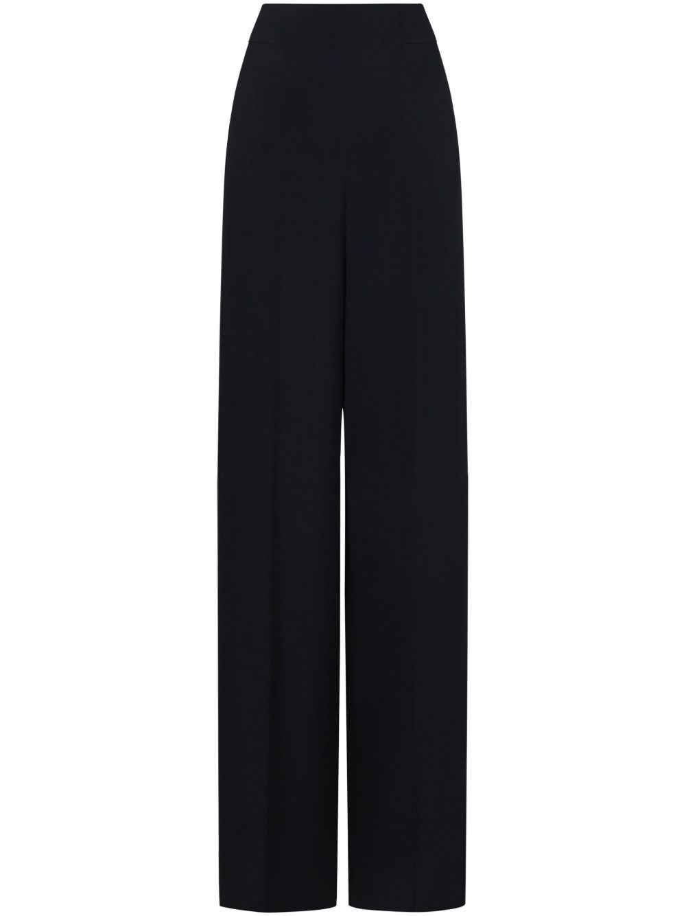 Emporio Armani Straight trousers in silk cady Emporio Armani