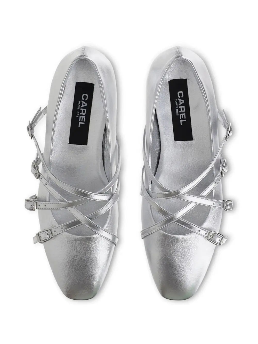 CAREL PARIS Flat shoes Silver Carel Paris