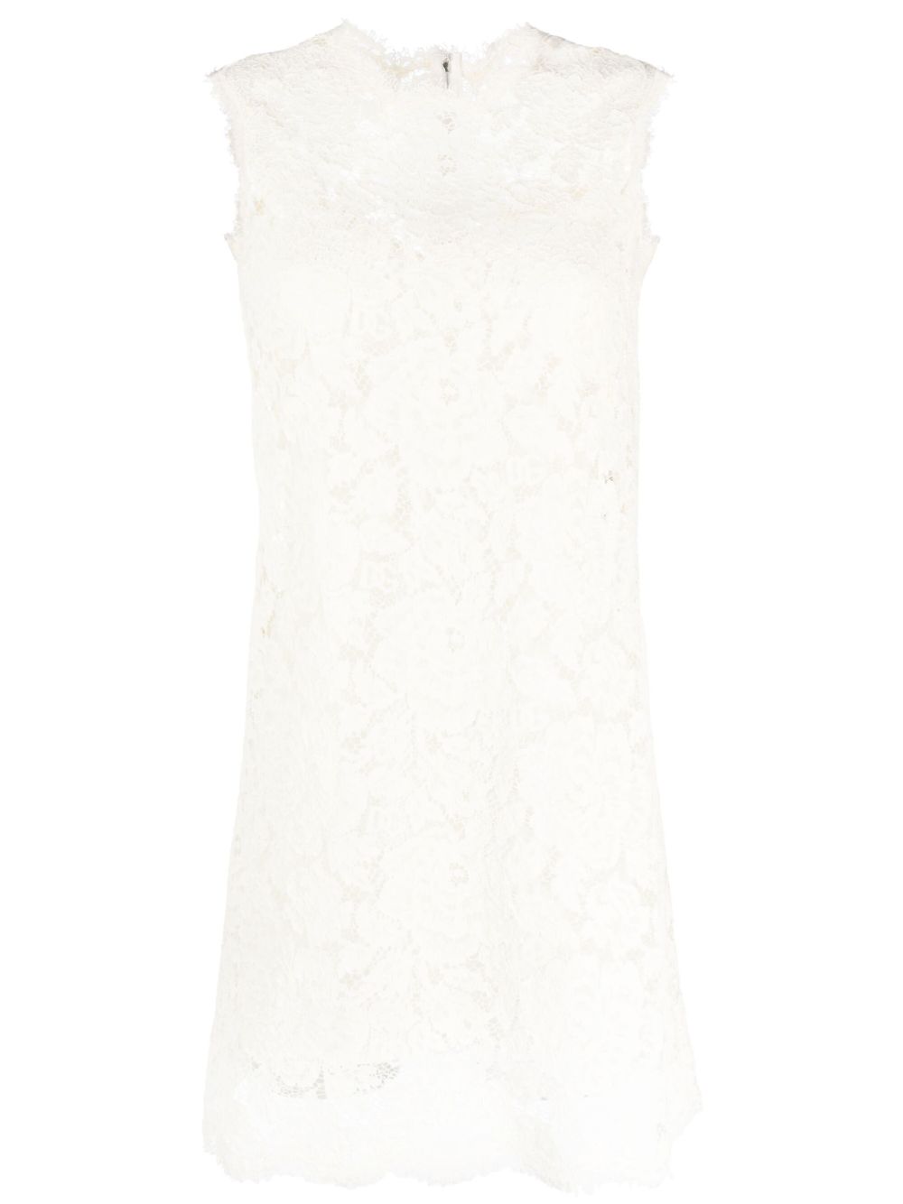 Dolce & Gabbana Sleeveless Lace Mini Dress Dolce & Gabbana