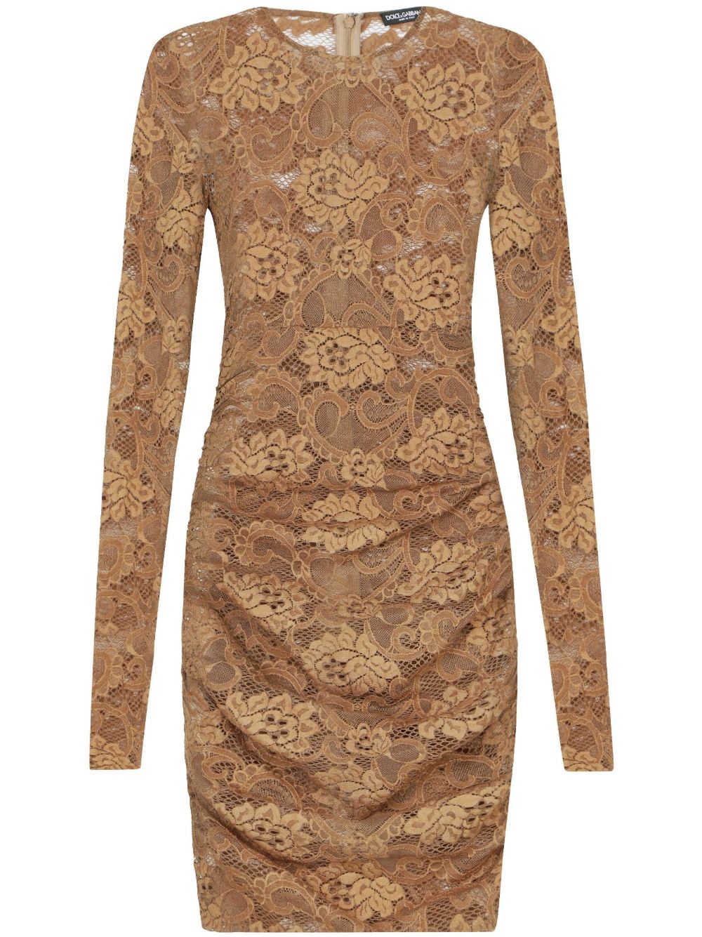 Dolce & Gabbana Short floral lace dress Dolce & Gabbana