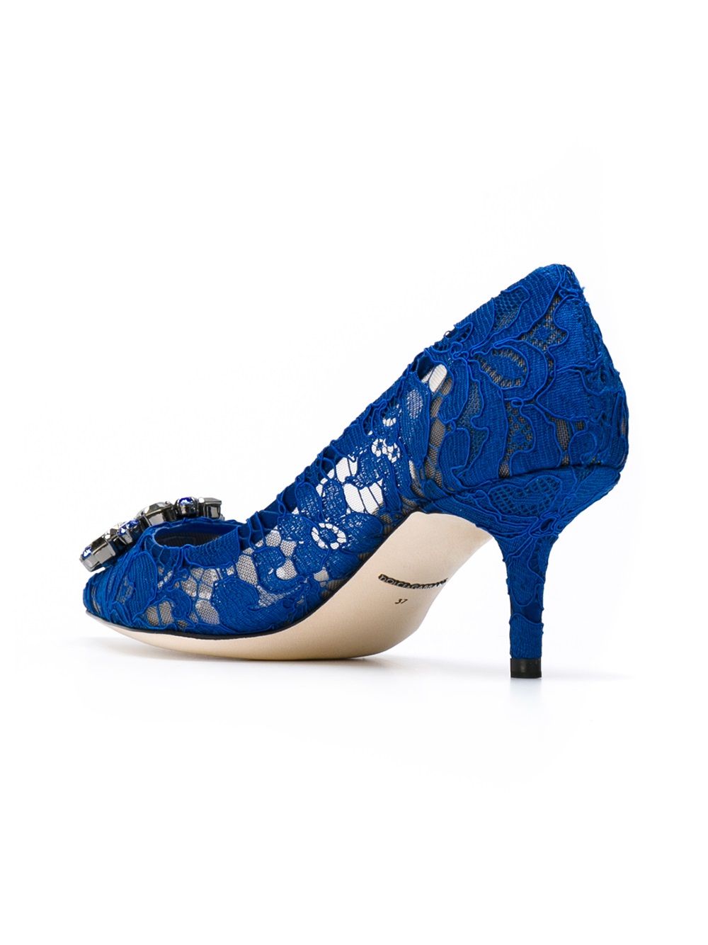Dolce & Gabbana With Heel Blue Dolce & Gabbana