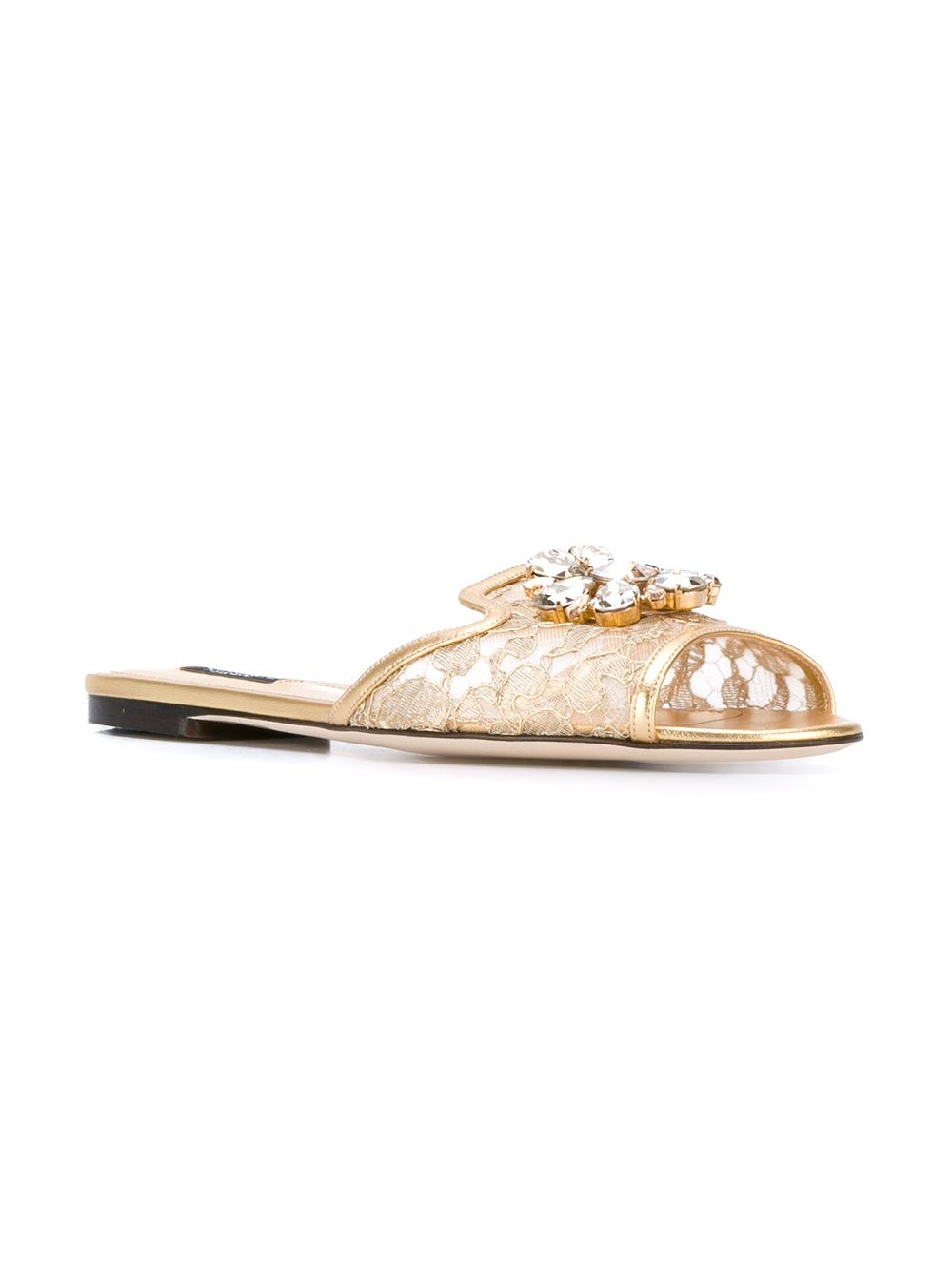 Dolce & Gabbana Sandals Golden Dolce & Gabbana