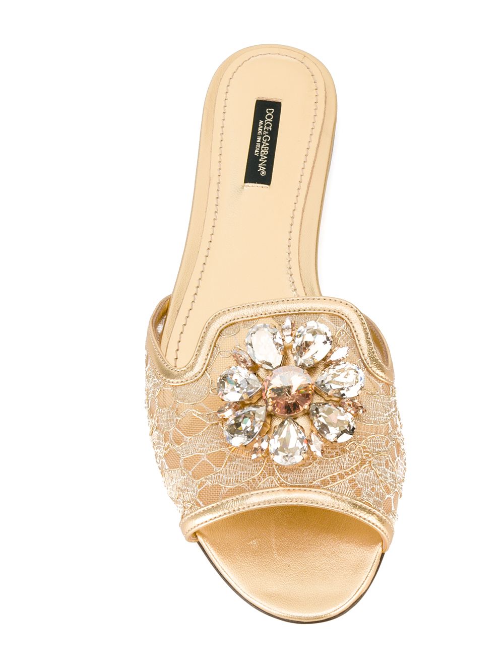 Dolce & Gabbana Sandals Golden Dolce & Gabbana