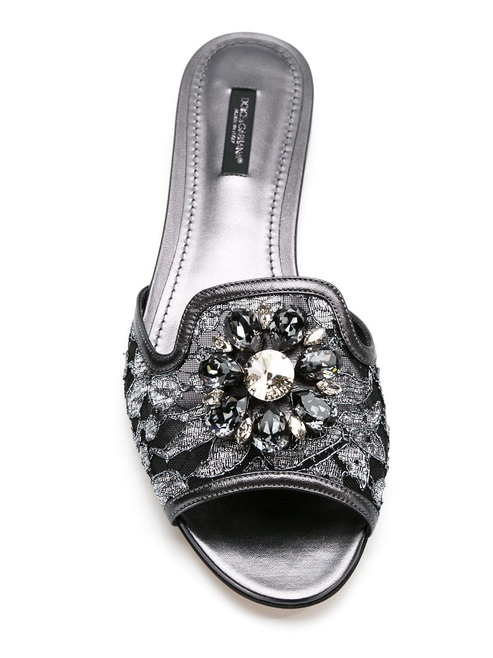 Dolce & Gabbana Sandals Silver Dolce & Gabbana