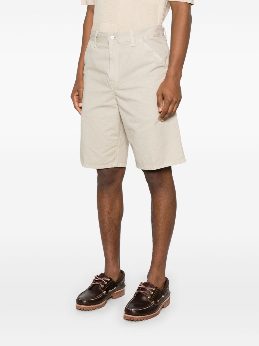 CARHARTT WIP MAIN Shorts Beige Carhartt Wip Main