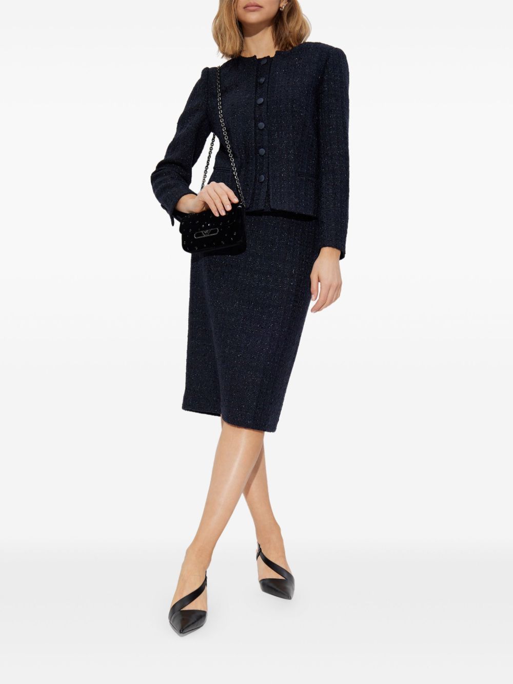 EMPORIO ARMANI EXCLUSIVE Skirts Blue EMPORIO ARMANI EXCLUSIVE
