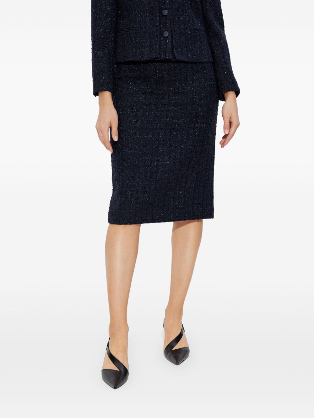 EMPORIO ARMANI EXCLUSIVE Skirts Blue EMPORIO ARMANI EXCLUSIVE