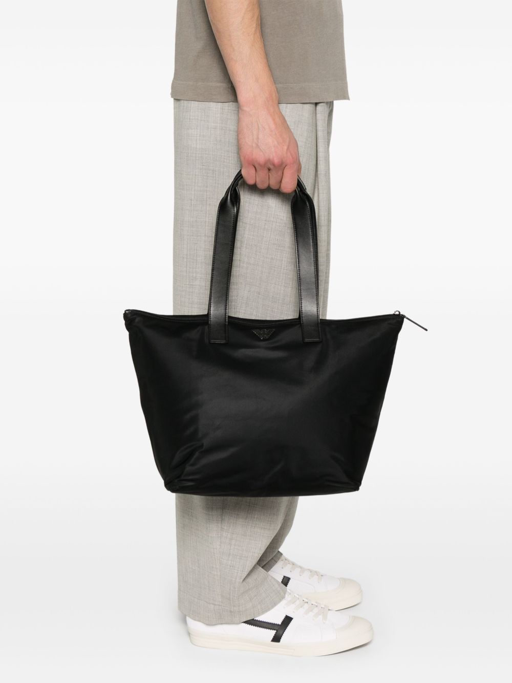 Emporio Armani large ASV tote bag Emporio Armani