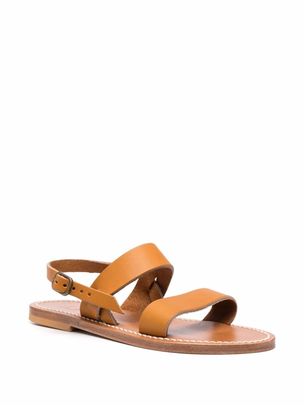 K Jacques St Tropez Sandals Leather Brown K Jacques St Tropez