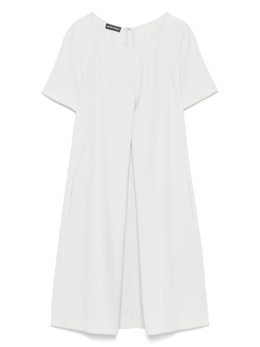 Emporio Armani crew-neck mini dress Emporio Armani