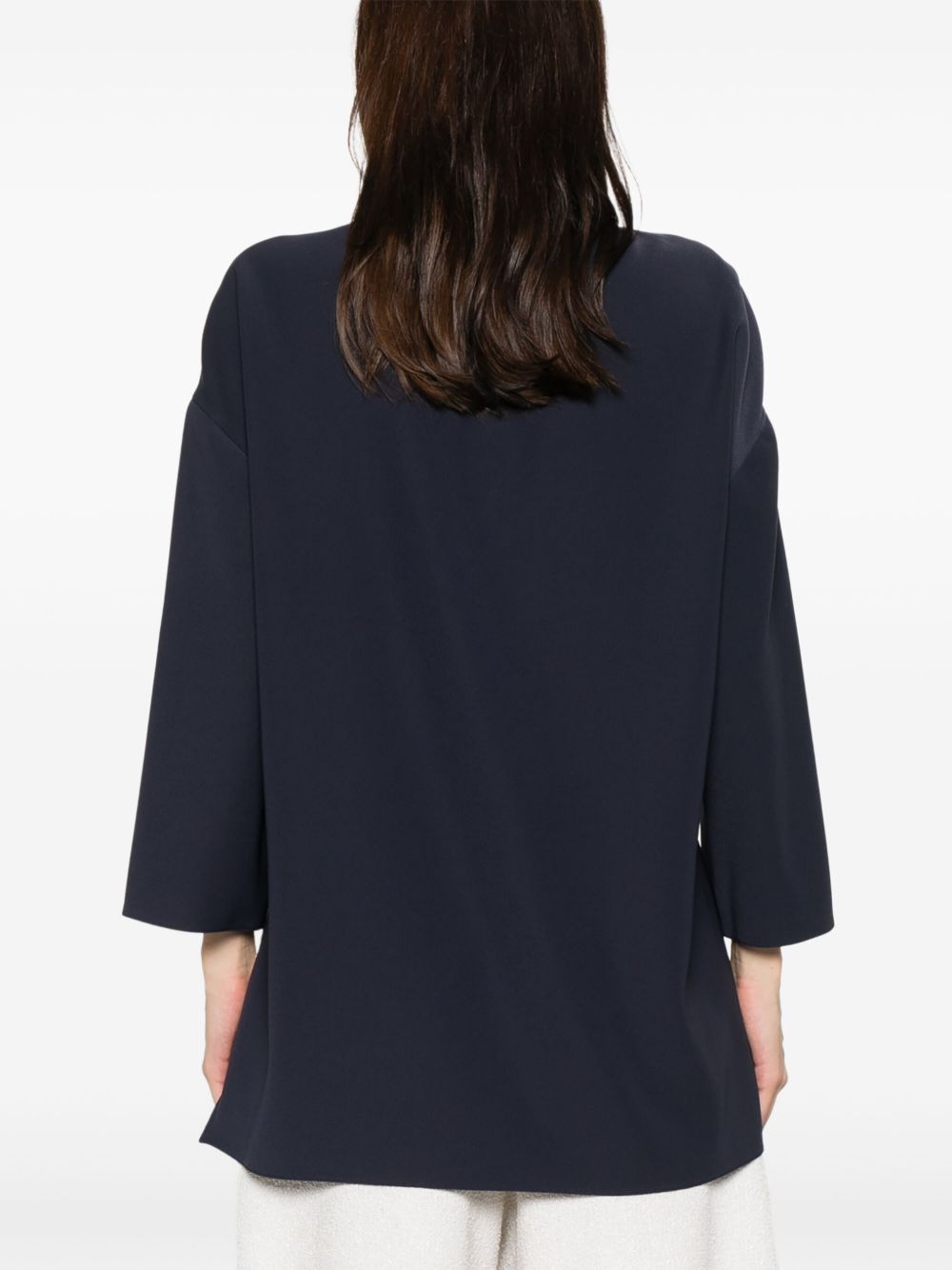 Emporio Armani cady blouse Emporio Armani