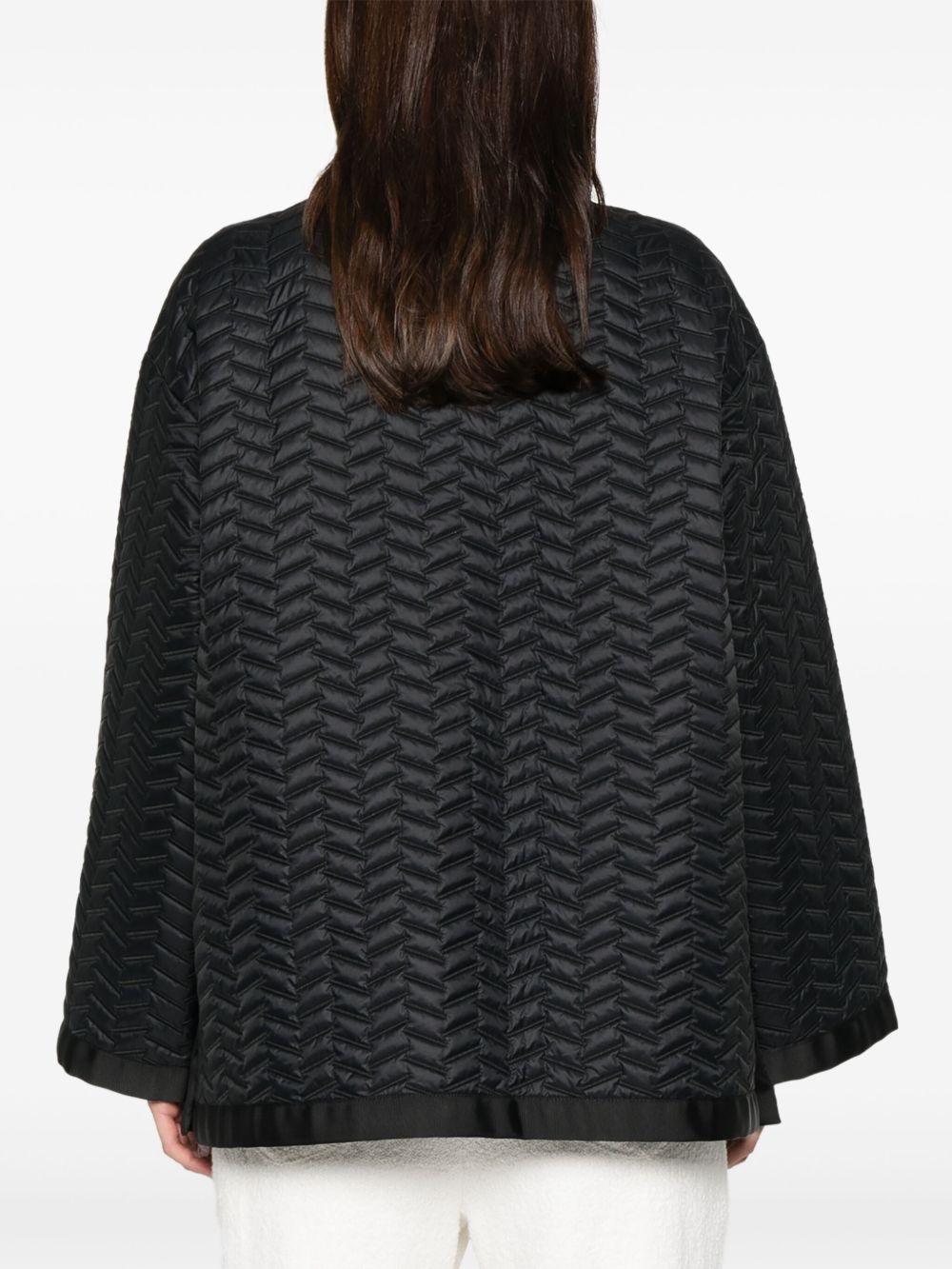 Emporio Armani Reversible jacket in lightweight water repellent quilted nylon ASV Emporio Armani