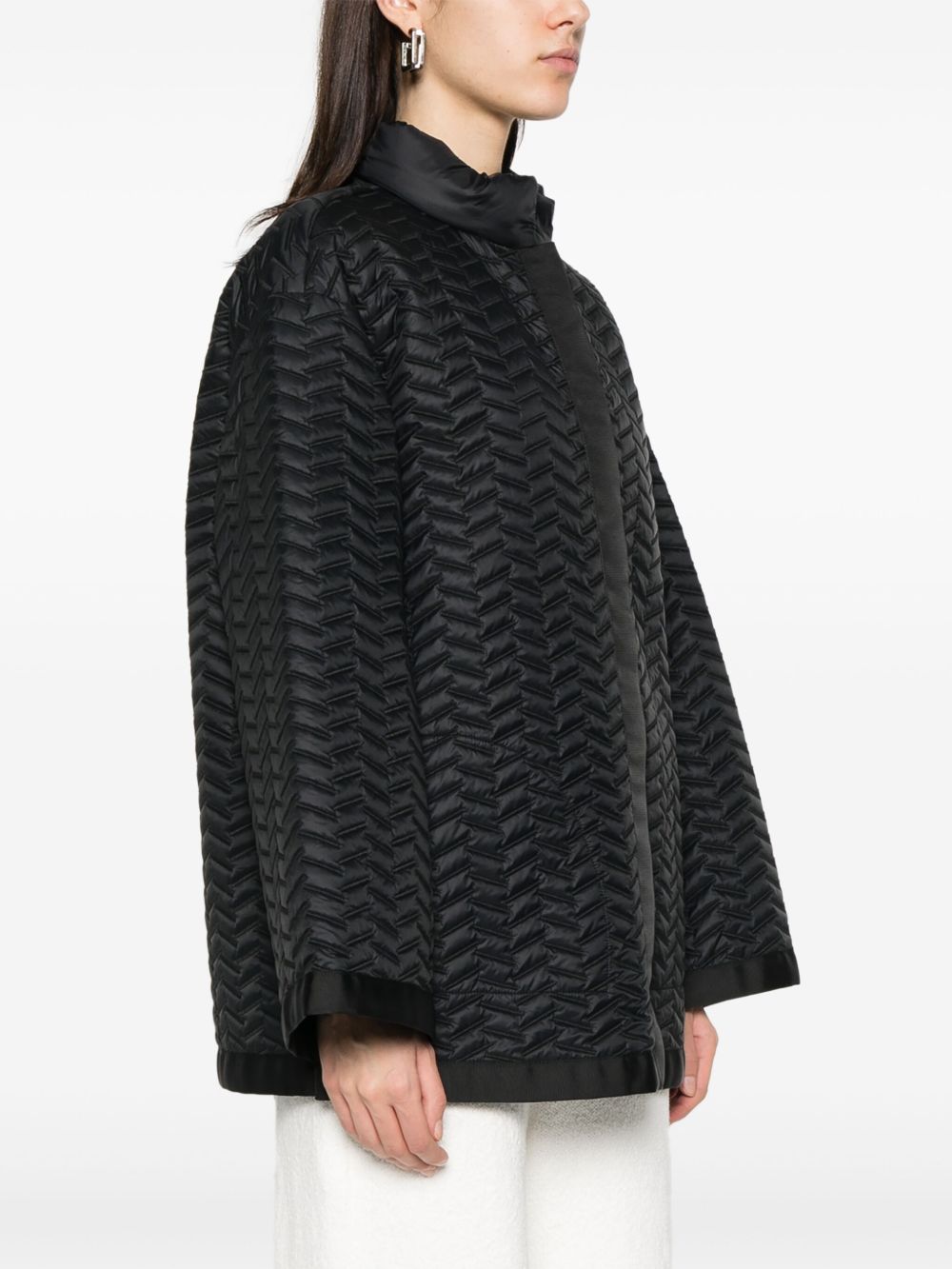 Emporio Armani Reversible jacket in lightweight water repellent quilted nylon ASV Emporio Armani