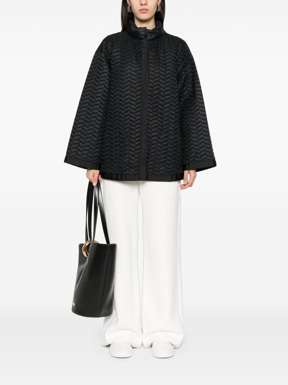 Emporio Armani Reversible jacket in lightweight water repellent quilted nylon ASV Emporio Armani