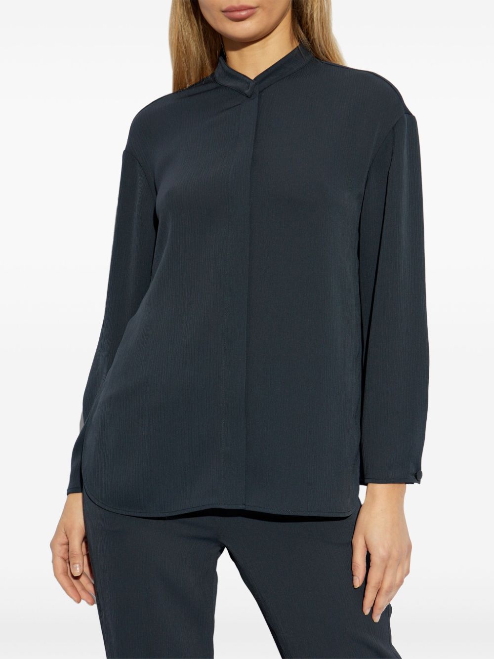 Emporio Armani shirt with side slits Emporio Armani