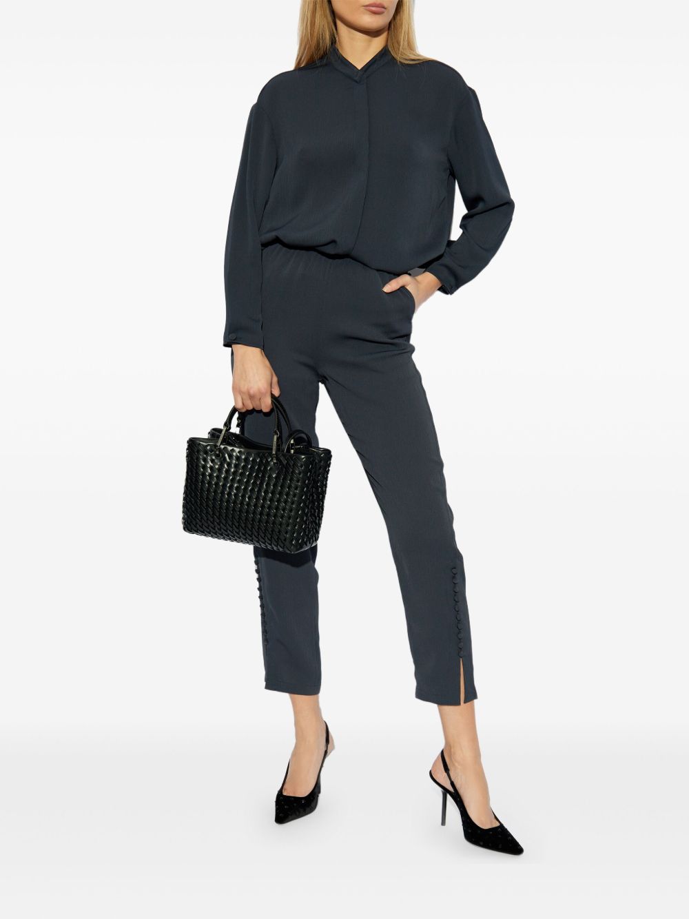 Emporio Armani shirt with side slits Emporio Armani