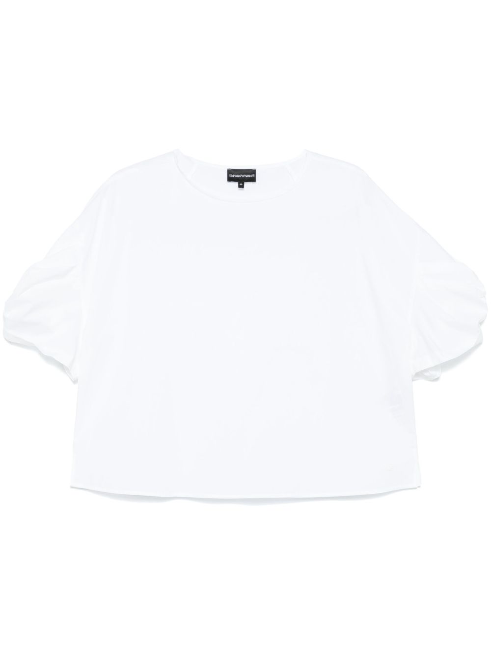 Emporio Armani twist-detailed blouse Emporio Armani