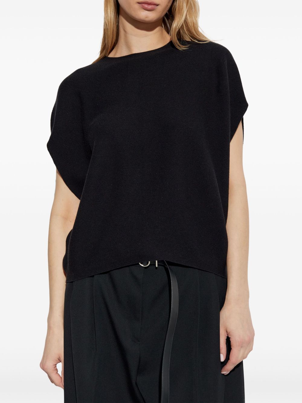 Emporio Armani seamless knitted top Emporio Armani